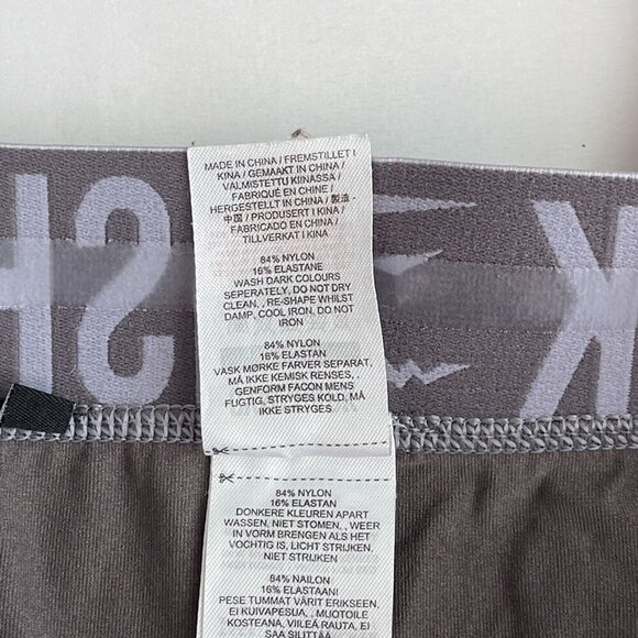 Gymshark High-Waisted Seamless Pull-On Stretch Skinny Leggings Gray Womens XS - Picture 6 of 11